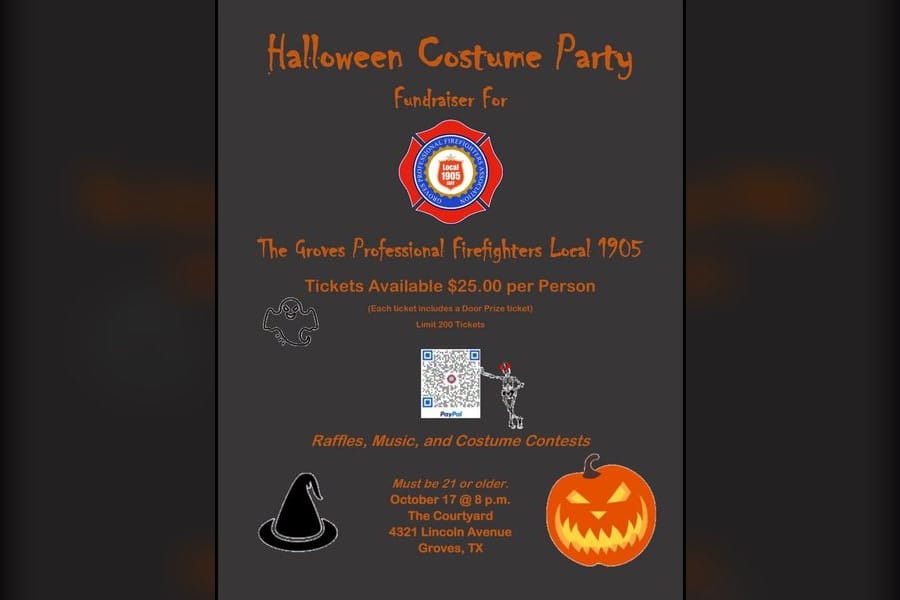 Photo for Groves Firefighters Halloween Costume Party